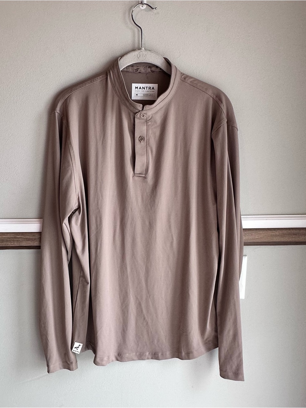 Mantra Catalyst Golf Long sleeve Performance Polo Fungi Contrast